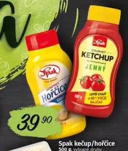 COOP TIP Spak kečup/hořčice nabídka