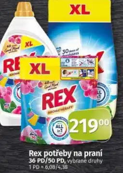 COOP TIP Rex potřeby na praní nabídka