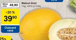 Tesco Meloun žlutý nabídka