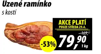 Uzené ramínko s kostí