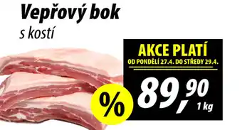 Vepřový bok s kostí