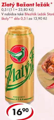 CBA Zlatý Bažant ležák nabídka