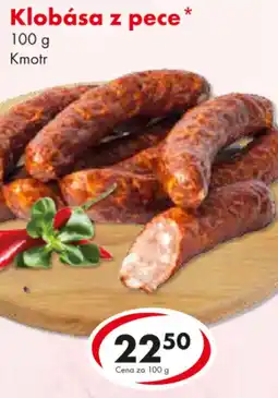 CBA Klobása z pece nabídka