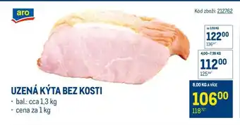 Uzená kýta bez kosti