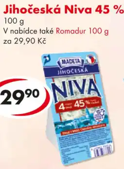 CBA Madeta Jihočeská Niva 45% nabídka