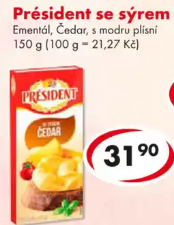 CBA Président se sýrem nabídka