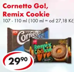 CBA Cornetto Go!, Remix Cookie nabídka