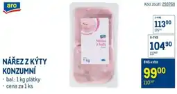 Makro Nářez z kýty konzumní nabídka