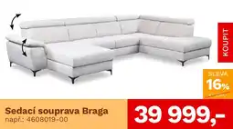 Asko Sedací souprava Braga 16% nabídka