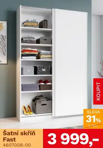 Šatní skříň Fast