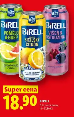 Lidl Birell nabídka