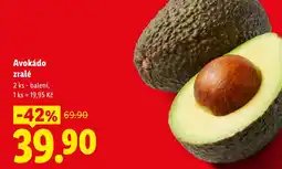 Lidl Avokádo zralé nabídka