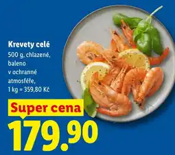 Lidl Krevety celé nabídka