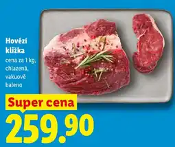 Lidl Hovězí kližka nabídka