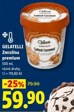 Lidl GELATELLI Zmrzlina premium nabídka