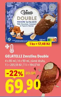 Lidl GELATELLI Zmrzlina Double nabídka
