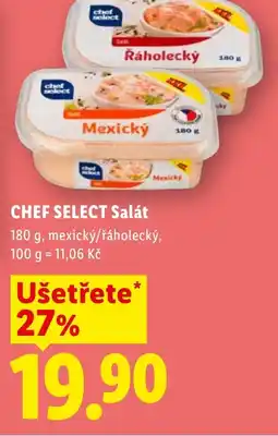 Lidl CHEF SELECT Salát nabídka