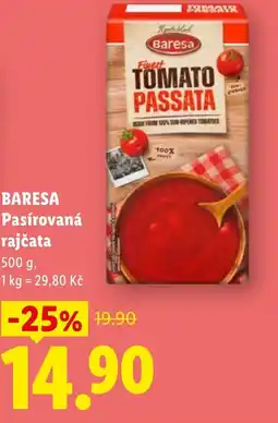 Lidl BARESA Pasírovaná rajčata nabídka