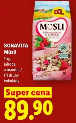 Lidl BONAVITA Müsli nabídka