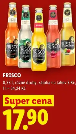 Lidl FRISCO nabídka