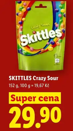 Lidl SKITTLES Crazy Sour nabídka