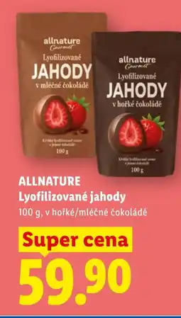 Lidl ALLNATURE Lyofilizované jahody nabídka