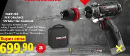 Lidl PARKSIDE PERFORMANCE 12V Aku vrtací šroubovák nabídka