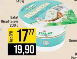 Jip Italat Ricotta sýr nabídka