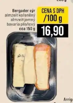 Jip Bergader sýr almzeit kořeněný almzeit jemný bavaria plísňový nabídka