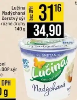 Jip Lučina Nadýchaná čerstvý sýr nabídka