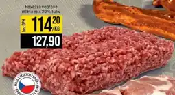 Jip Hovězí a vepřové mleté mix 20% tuku nabídka