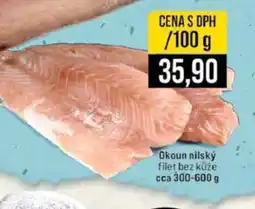 Jip Okoun nilský filet bez kůže nabídka