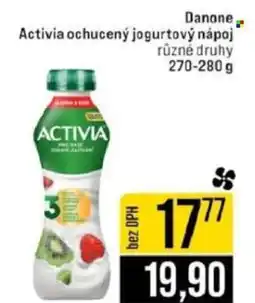 Jip Danone Activia ochucený jogurtový nápoj nabídka