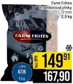 Jip Farm Frites bramborové vlnky 12 mm nabídka
