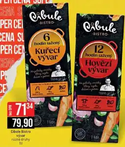 Jip Cibule Bistro vývar nabídka