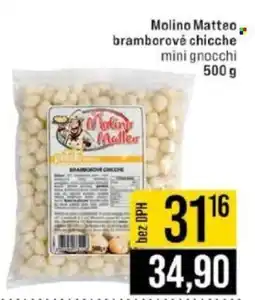 Jip Molino Matteo bramborové chicche mini gnocchi nabídka