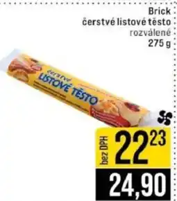 Jip Brick čerstvé listové těsto rozválené nabídka