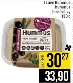 Jip I Love Hummus hummus černé olivy nabídka