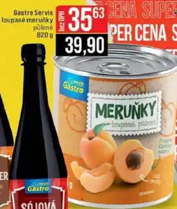 Jip Gastro Servis loupané meruňky půlené nabídka