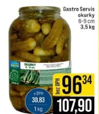 Jip Gastro Servis okurky nabídka