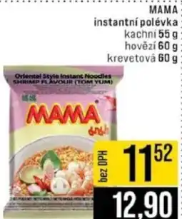 Jip MAMA instantní polévka nabídka