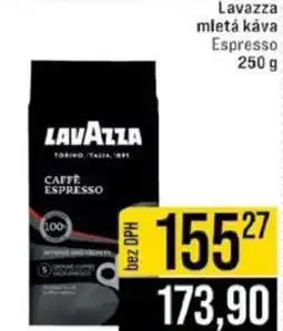 Jip Lavazza mletá káva Espresso nabídka