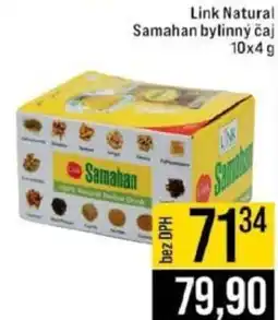 Jip Link Natural Samahan bylinný čaj nabídka