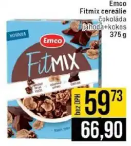 Jip Emco Fitmix cereálie čokoláda jahoda+kokos nabídka