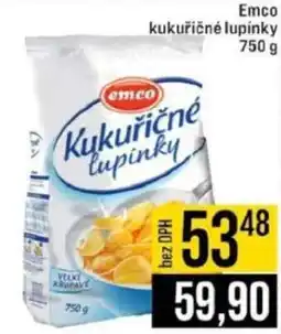 Jip Emco kukuřičné lupínky nabídka