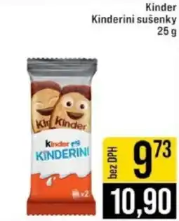 Jip Kinder Kinderini sušenky nabídka