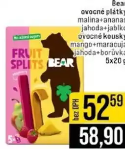 Jip Bear ovocné plátky nabídka