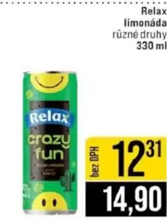 Jip Relax limonáda nabídka