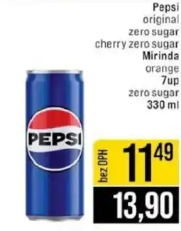 Jip Pepsi original zero sugar cherry zero sugar nabídka
