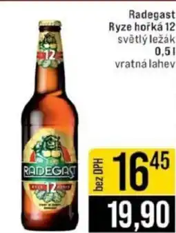 Jip Radegast Ryze hořká 12 nabídka